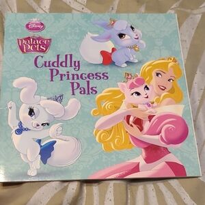 Disney Palace Pets Cuddly Princess Pals Book - Pink, Blue, Yellow